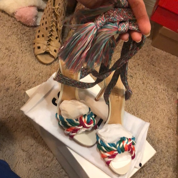 MultiColor Sandals 👡 - Picture 2 of 4